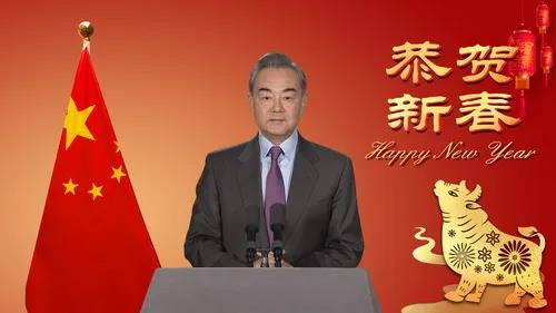 【講話致辭】王毅國(guó)務(wù)委員兼外交部長(zhǎng)新年視頻致辭